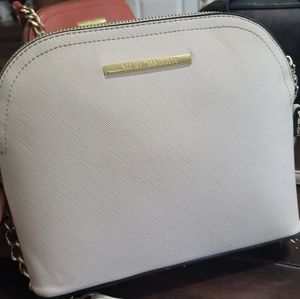 Steve madden purse bag creme color
